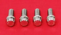 1995 & Up Harley Grade 8 ARP Polished Show Polished Stainless Intake Bolts