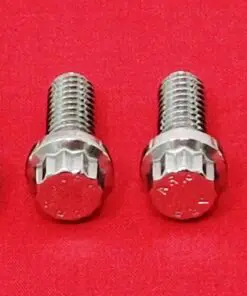 1995 & Up Harley Grade 8 ARP Polished Show Polished Stainless Intake Bolts