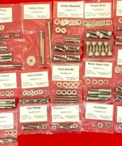 Cadillac Late 390-429 Stainless Steel Engine Hex Bolt Kit