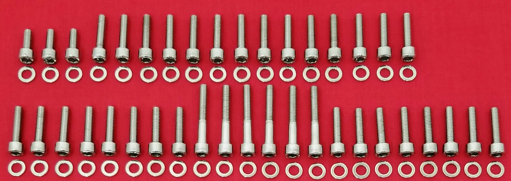 YAMAHA 1984-1985 FJ1100 1986-1996 FJ1200 CRANKCASE Polished Stainless Steel Bolt Kit Set