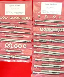 YAMAHA 1984-1985 FJ1100 1986-1996 FJ1200 CRANKCASE Polished Stainless Steel Bolt Kit Set