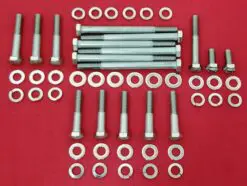 1987 & Older Big Block Ford Water Pump Bolt Kit 429 460 Stainless Steel Water Pump Timing Cover Hex Bolt Kit Set
