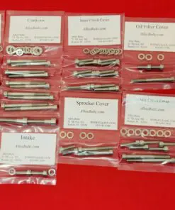 Suzuki 2006-2010 LT-R450 LTR450 Polished Stainless Steel Engine Only Bolt Kit Set