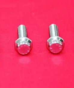 2016 & UP Harley Softail Polished Grade 8 ARP Stainless Front Brake Caliper Mount Bolt Kit