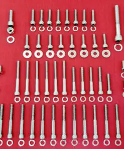 2004-2006 Sportster Polished Stainless Allen Engine Bolt Kit