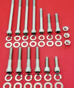 1986-1993 Ford 302 5.0L Stainless Steel Water Pump Timing Cover Allen Bolt Kit Set