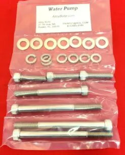 1964-1969 Mopar Small Block SBM 273 318 340 360 Stainless Steel Water Pump Allen Bolt Kit Set