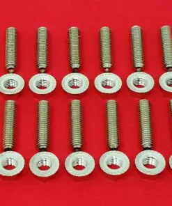 AMC JEEP V8 HEADER STAINLESS STEEL STUD KIT SET 290 304 343 360 390 401 BOLTS
