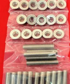 Alternative view of Big Block Ford BBF Stock Exhaust Manifold Stainless Steel Stud Kit Set Bolts