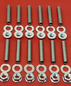 AMC Jeep 290 304 343 360 390 401 Intake Stainless Steel Stud Kit Set