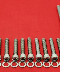 2006 & UP Dyna Primary Cover Only Polished Stainless Steel Allen Bolt Kit