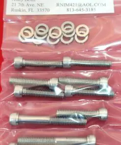 Alternative view of 1999-2005 Dyna Primary Cover Only Polished Stainless Steel Allen Bolt Kit