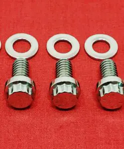 1999-2005 Dyna Derby Cover Polished Stainless Steel ARP 12pt Bolt Kit