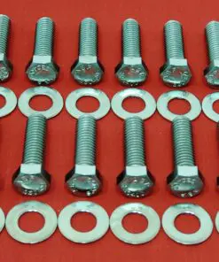 Buick 400 430 Intake Stainless Steel Hex Bolt Kit Screw Set 3/8"