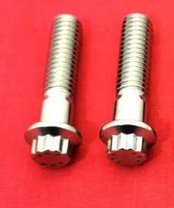 2006-2017 Dyna Polished Grade 8 ARP Stainless Front Fork Axle Clamp Bolt Kit