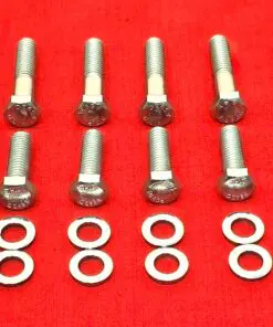 Ford 351C Cleveland Stock Exhaust Manifold Stainless Steel Hex Bolt Kit