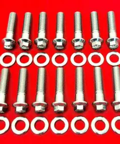 Ford 351M 400M Grade 8 ARP Stainless Steel Stock Exhaust Manifold Bolt Kit
