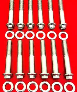 Cadillac 429 Grade 8 ARP Stainless Stock Exhaust Manifold Bolt Kit Set
