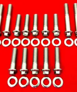 Ford FE Grade 8 ARP Stainless Steel Stock Exhaust Manifold Bolt Kit - Image 4