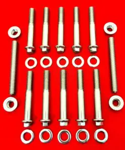 SB Chevy Log Style Grade 8 ARP Stainless Steel Exhaust Manifold Bolt/Stud Kit