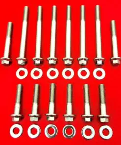 Small Block Mopar SBM 273 318 340 360 Grade 8 ARP Stainless Steel Stock Exhaust Manifold Bolt Kit