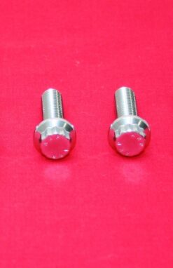 2008 & UP Touring Ultra Road King Street Glide Ultra Show Polished Grade 8 ARP Stainless Rear Master Cylinder Mount Bolt Kit