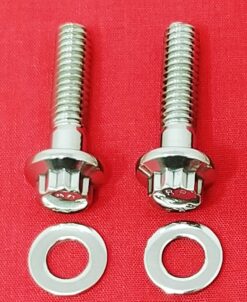 Harley Polished Grade 8 ARP Stainless Starter Cover and Mount Bolt Kit