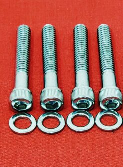 1987-2013 FLH-FLT Touring Ultra Road King Street Glide Polished Stainless Front Fender Support Allen Bolt Kit