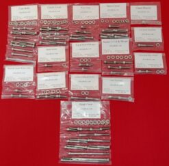 Yamaha YFM660 Raptor Show Polished Stainless Engine Bolt Kit