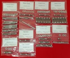 Yamaha YFM700R Raptor Polished Stainless Engine Only Bolt Kit