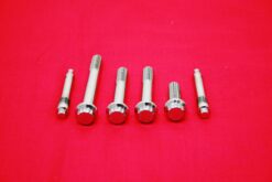 1991-2003 Sportster Polished Grade 8 ARP Stainless Complete Front Caliper Bolt Kit