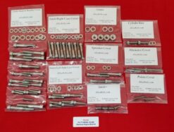HONDA 1974-77 CB360 CL360 POLISHED STAINLESS STEEL ENGINE BOLT KIT