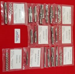 1972-74 HONDA CB350F POLISHED STAINLESS STEEL ENGINE BOLT KIT