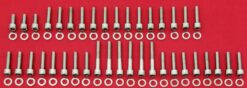 HONDA 1973-1976 CR250 POLISHED STAINLESS STEEL CRANKCASE HALVES BOLT KIT