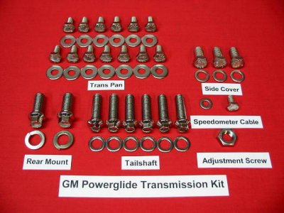 Transmission Stainless Bolt Kits
