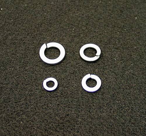 Hard-to-Find Fastener Split Lock Washers 1-Inch 4-Piece - Zinc Plated Steel