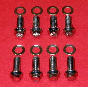 Ford 1932-48 transmission to flathead bellhousing stainless bolt & washer set