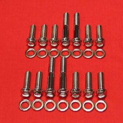 348-409 Grade 8 Stainless Stock Exhaust Kit