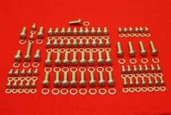 208 Pc Chevy 348-409 Polished Button Head Engine Kit