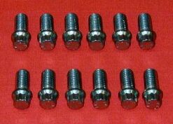Set of 12 ARP 3/8 x 3/4 Header Bolts With 12pt Head