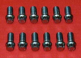 Set of 12 ARP 3/8 x 3/4 Header Bolts With 12pt Head