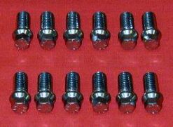 Set of 12 ARP 3/8 x 3/4 Header Bolts With 6pt Head