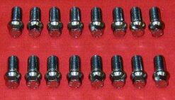 Set of 16 ARP 3/8 x 3/4 Header Bolts With 6pt Head