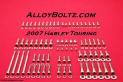 2007 & UP FLH-FLT Polished Allen Bolt Kit