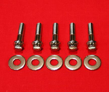 2000-2006 Softail Show Polished Grade 8 Rear Pulley Kit