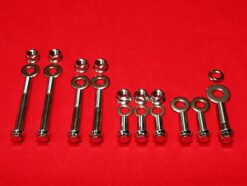 1992-1999 Softail Show Polished Grd 8 SS Engine Mount Kit