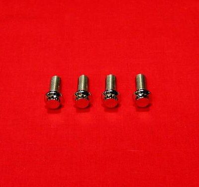 Harley Polished Grade 8 Stainless Intake Bolts