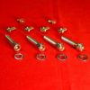 1996 & Up Show Polished Harley Switches & Levers Bolt Kit