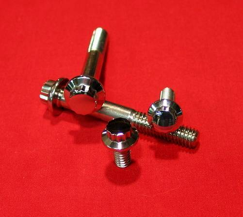 HARLEY 1996 & UP HANDLEBAR SWITCHES & CONTROL LEVERS STAINLESS ARP 12PT BOLT KIT