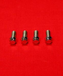 Harley Grd 8 Show Polished Starter Cover and Mount Bolts